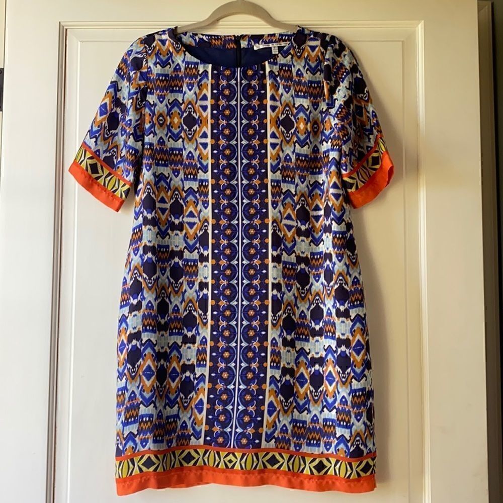 Beautiful Lined Shift Dress